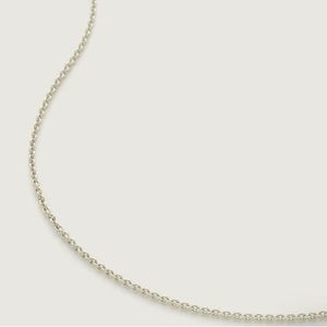 CUBAN FLAT LINK SILVER CHAIN‼️